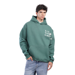 Men’s Graphic Hoodie Casual Pullover with Front Pocket