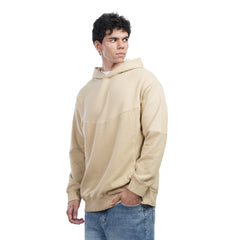 Men’s Plain Hoodie – Soft Cotton Blend Sweatshirt with Kangaroo Pocket, Casual Regular Fit