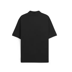 Men’s Washed Oversized Polo T-Shirt – Embroidered Casual Tee