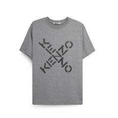 Men’s Short Sleeve Graphic T-Shirt – Modern Letter Print Casual Cotton Tee