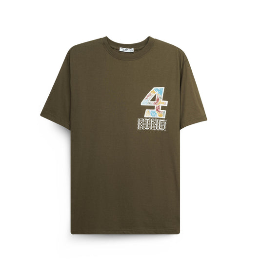 Men’s Oversized Graphic T-Shirt – Casual Cotton Tee with Printed Design