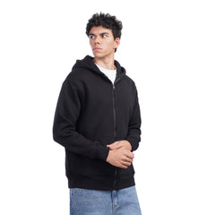 Men’s Zip Up Hoodie Casual Hooded Jacket with Front Pockets