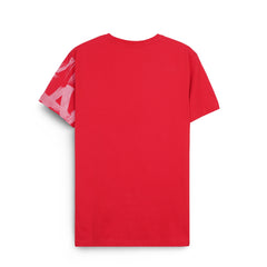 Men’s Short Sleeve Graphic T-Shirt – Modern Letter Print Casual Cotton Tee