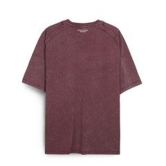 Men’s Washed Oversized T-Shirt – Casual Vintage Half Sleeve Tee