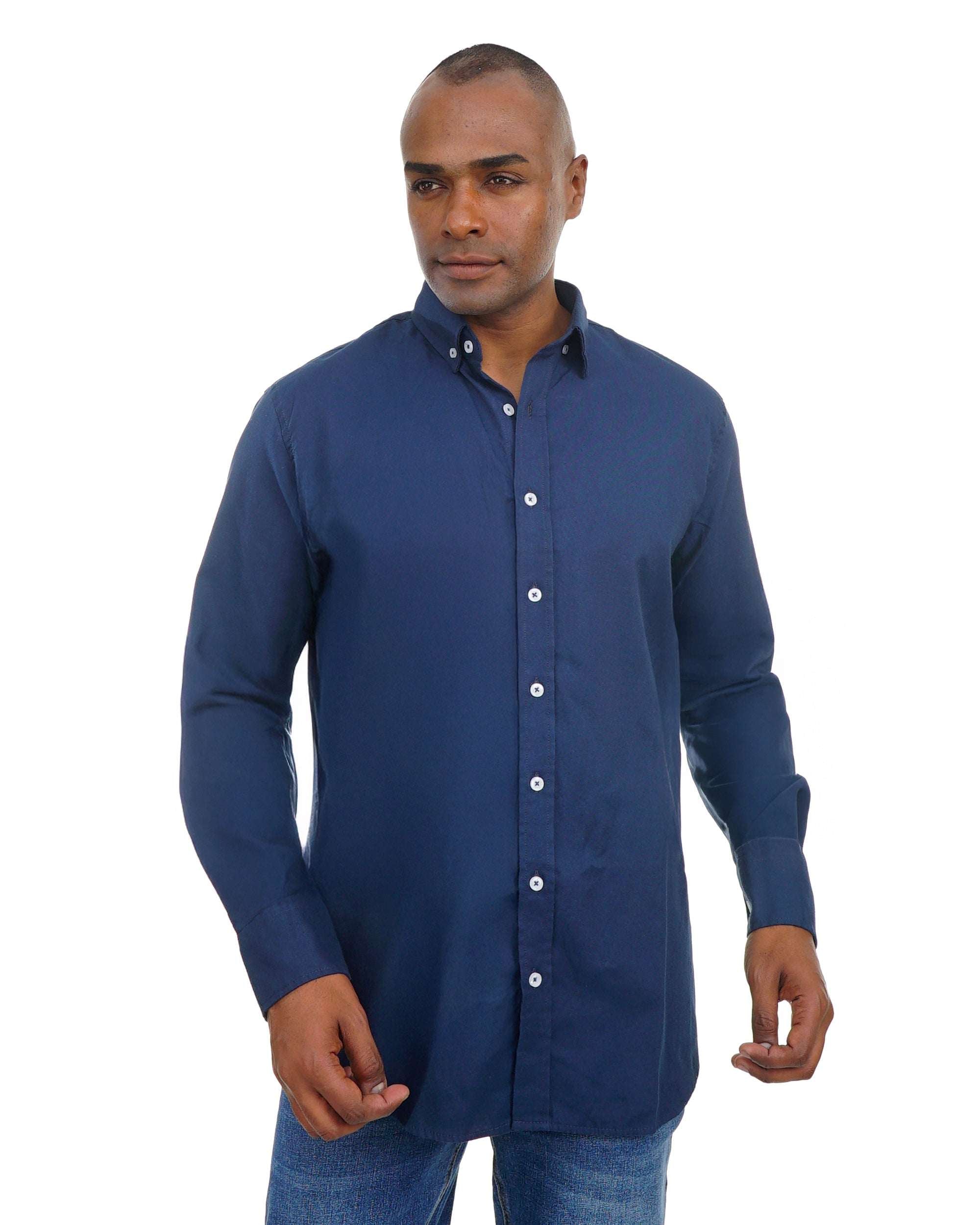 Men’s Button-Down Shirt – Long Sleeve Classic Fit