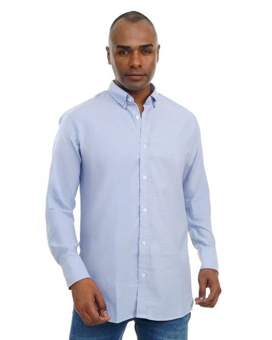 Men’s Button-Down Shirt – Long Sleeve Classic Fit