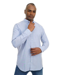 Men’s Button-Down Shirt – Long Sleeve Classic Fit
