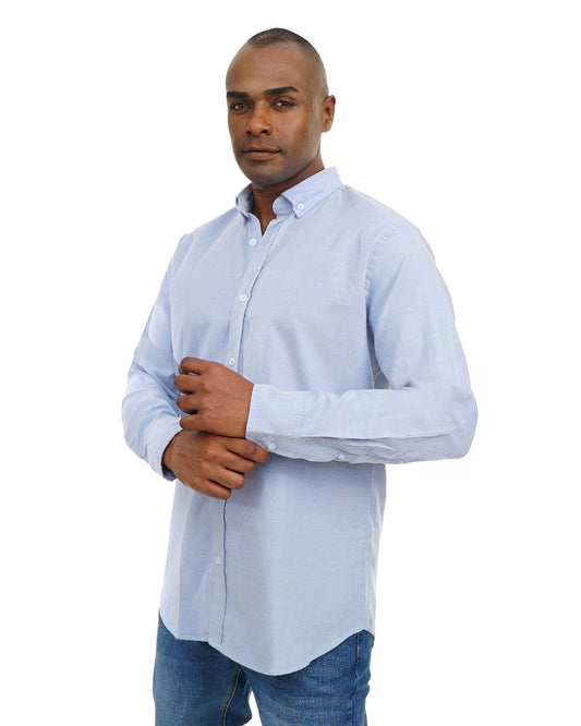Men’s Button-Down Shirt – Long Sleeve Classic Fit