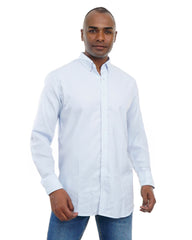 Men’s Button-Down Shirt – Long Sleeve Classic Fit