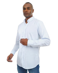 Men’s Button-Down Shirt – Long Sleeve Classic Fit