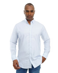 Men’s Button-Down Shirt – Long Sleeve Classic Fit