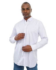Men’s Button-Down Shirt – Long Sleeve Classic Fit