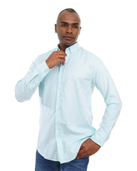 Men’s Button-Down Shirt – Long Sleeve Classic Fit