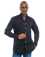 Men’s Button-Down Shirt – Long Sleeve Classic Fit