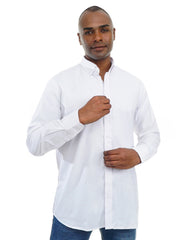 Men’s Button-Down Shirt – Long Sleeve Classic Fit