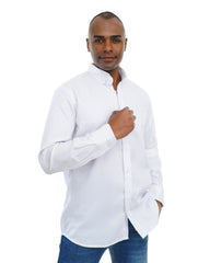 Men’s Button-Down Shirt – Long Sleeve Classic Fit
