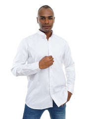 Men’s Button-Down Shirt – Long Sleeve Classic Fit