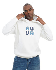 Men’s Printed Hooded Sweatshirt – Cotton Hoodie with Front Graphic