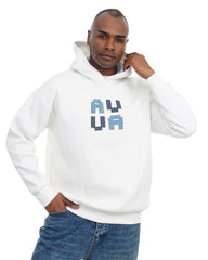Men’s Printed Hooded Sweatshirt – Cotton Hoodie with Front Graphic