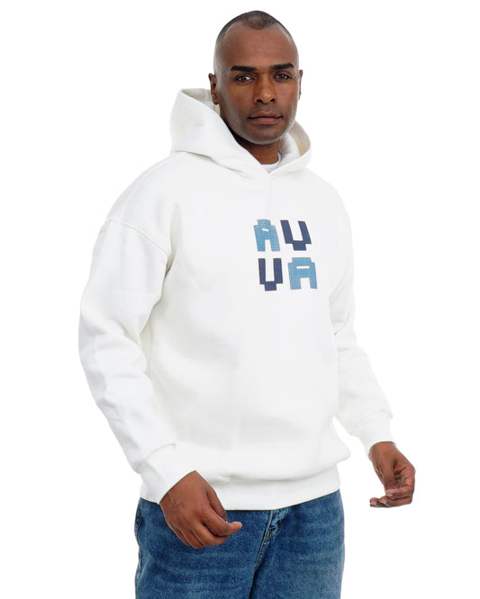 Men’s Printed Hooded Sweatshirt – Cotton Hoodie with Front Graphic
