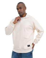 Men’s Pullover with Polo Collar – Soft Casual Knit Top