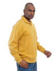 Men’s Pullover with Polo Collar – Soft Casual Knit Top