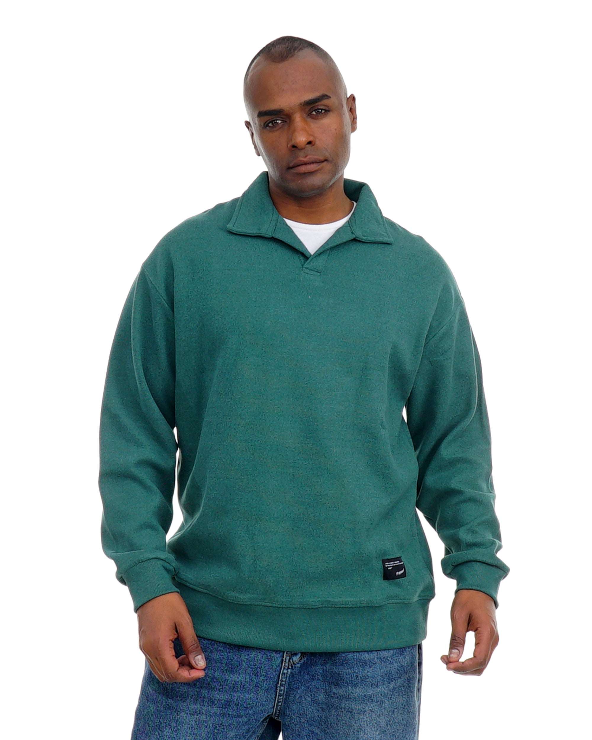 Men’s Pullover with Polo Collar – Soft Casual Knit Top