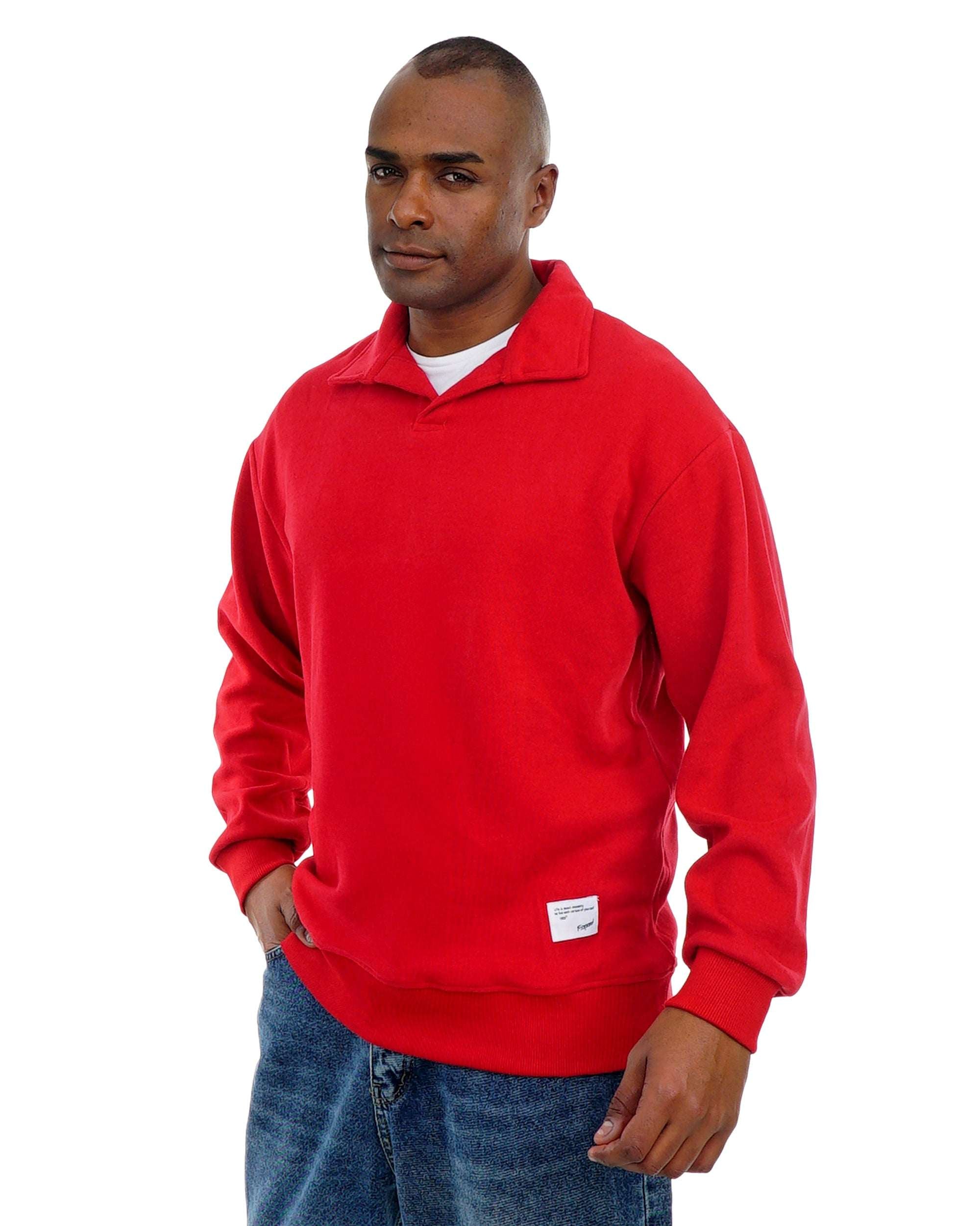 Men’s Pullover with Polo Collar – Soft Casual Knit Top
