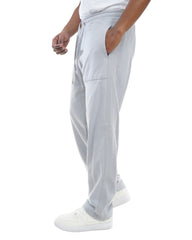 Men’s Cotton Jogger Pants with Drawstring & Front Patch Pockets