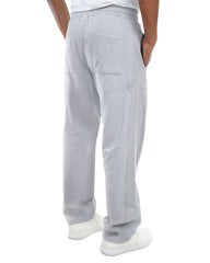 Men’s Cotton Jogger Pants with Drawstring & Front Patch Pockets