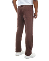 Men’s Cotton Jogger Pants with Drawstring & Front Patch Pockets
