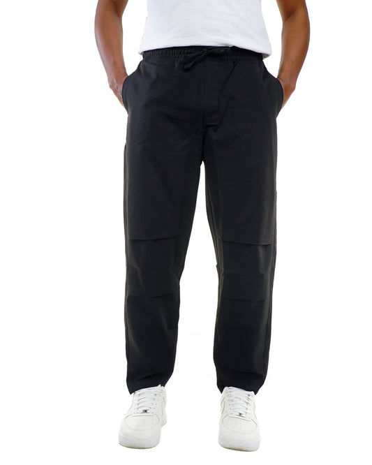 Men’s Paneled Jogger Pants – Elastic Waist Casual Trousers