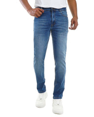 Men’s Denim Jeans – Regular Fit Classic 5 Pocket Pants