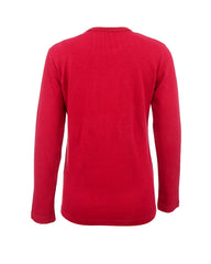 Women's Cotton Long Sleeve T-Shirt with Crew Neck Classic Fit