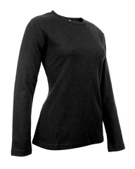 Women's Cotton Long Sleeve T-Shirt with Crew Neck – Classic Fit
