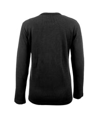 Women's Cotton Long Sleeve T-Shirt with Crew Neck – Classic Fit