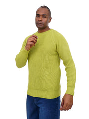 Men’s Classic Knit Sweater Crew Neck Soft & Comfortable Fit