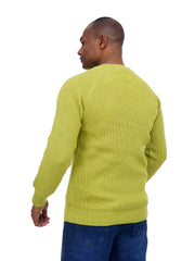 Men’s Classic Knit Sweater Crew Neck Soft & Comfortable Fit
