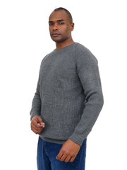 Men’s Classic Knit Sweater Crew Neck Soft & Comfortable Fit
