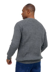 Men’s Classic Knit Sweater Crew Neck Soft & Comfortable Fit