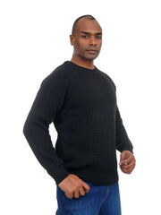 Men’s Classic Knit Sweater Crew Neck Soft & Comfortable Fit