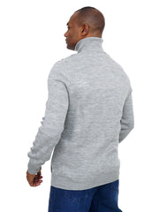 Men’s Turtleneck Knit Sweater Long Sleeve Smart Casual Style