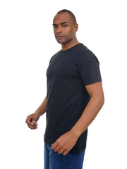 Men’s Classic Round Neck T-Shirt  Short Sleeve Soft Cotton