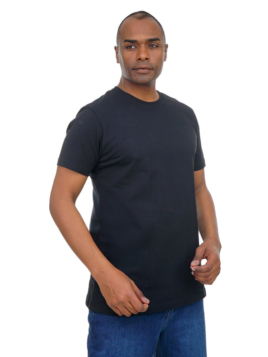 Men’s Classic Round Neck T-Shirt  Short Sleeve Soft Cotton