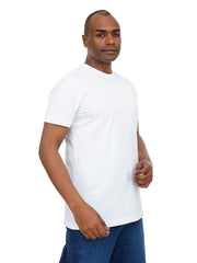Men’s Classic Round Neck T-Shirt  Short Sleeve Soft Cotton