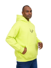 Men’s Hoodie with Arabic Calligraphy Print Soft Fleece Pullover Kangaroo Pocket