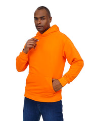 Men’s Cotton Hoodie with Hood and Front Kangaroo Pocket