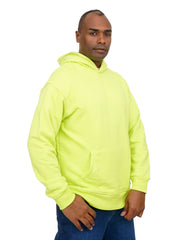 Men’s Cotton Hoodie with Hood and Front Kangaroo Pocket