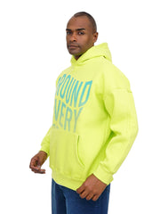 Men’s Printed Sweatshirt Hoodie with Hooded Neck and Front Kangaroo Pocket
