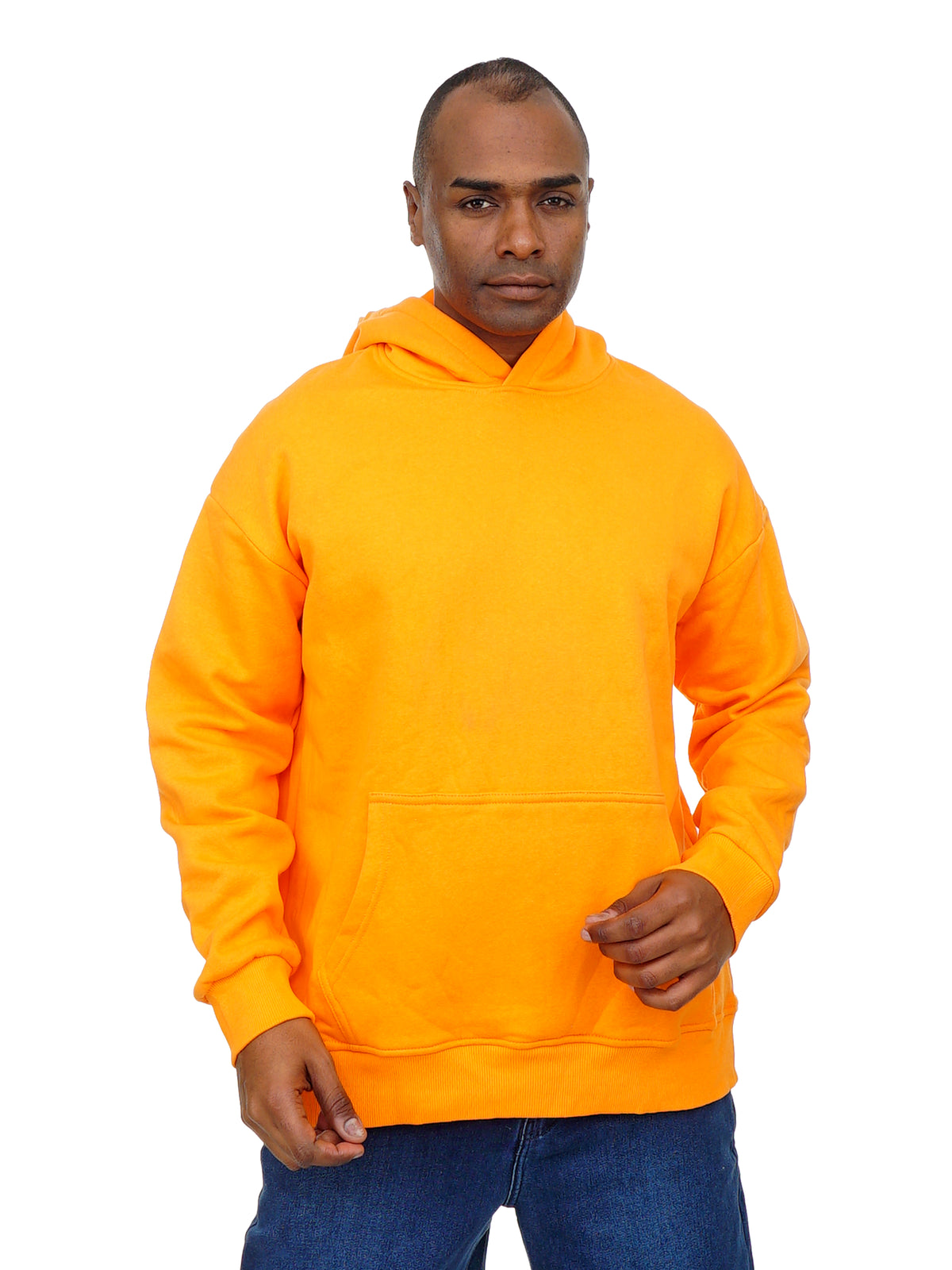 Men’s Cotton Hoodie with Hood and Front Kangaroo Pocket